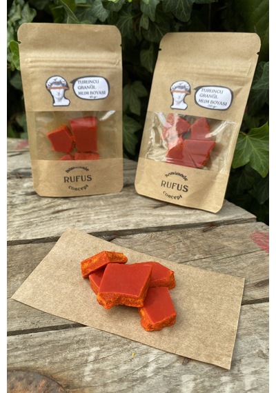 Rufus Concept 9022-Turuncu Granül Mum Boyası ( 20 gr )