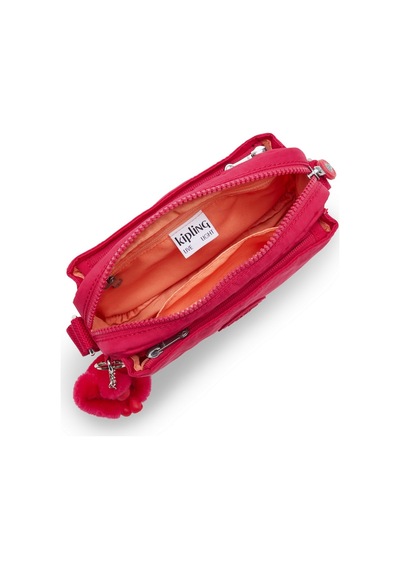 Kipling Kıplıng Abanu Küçük Boy Omuz Çantası Pembe Confettı Pınk Pembe