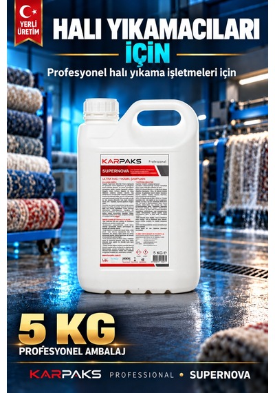 Supernova Halı Yıkama Şampuanı 5 Kg Tekli