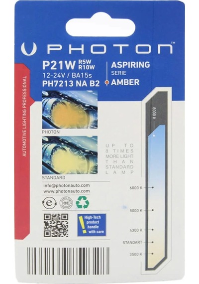 P21w/r5w/r10w Turuncu Led