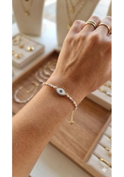 Pearl Eye El Yapımı Nazar Bileklik Diğer