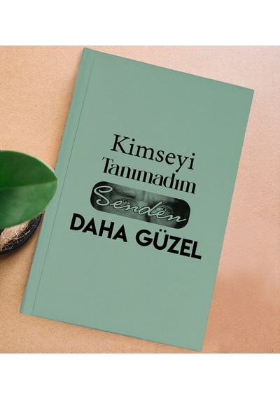 Bk Gift Kimseyi Tanımadım Ben Atatürk Temalı Su Yeşili Sert Kapaklı Defter Ve Middle Kupa Seti-1, Arkadaşa Hediye, Yeni İş Hediyesi, Doğum Günü Hediyesi Yeşil