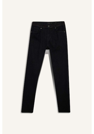 Defacto Sergio Regular Fit Normal Kalıp Normal Bel Boru Paça Jean Pantolon F4617ax25aunm40 Siyah