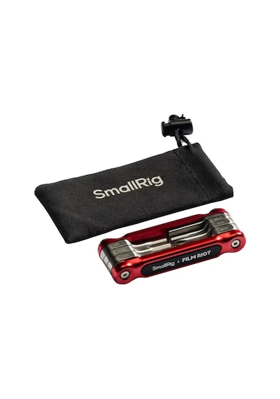 Smallrig 4811 Fılm Rıot 7'si 1 Arada Katlanır Anahtar Seti Kırmızı