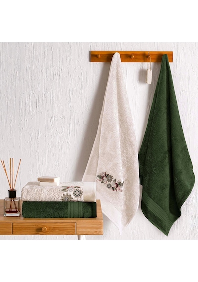 Taç B.soft Hamam Set Orıent Taş Haki 000000001500214461 Taş