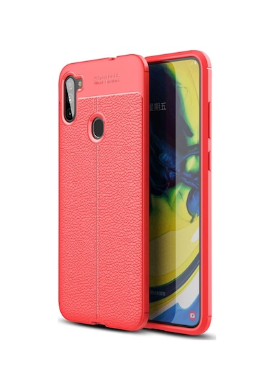 Cosmotex Newface Samsung Galaxy Uyumlu  A11 Kılıf Auto Focus Kapak - Kırmızı