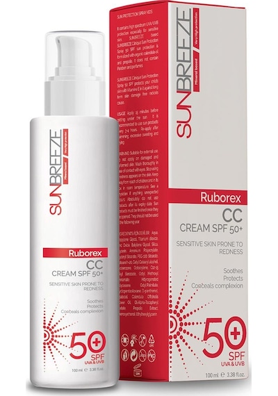 Sunbreeze Ruborex CC Güneş Kremi SPF50+ 100 ML