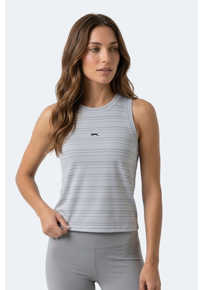Slazenger Korey Kadın Kolsuz Beyaz Tişört