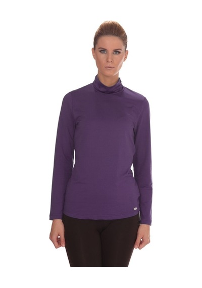 Bulalgiy Kadın Mor Basic T-Shirt - Bga263461
