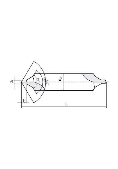 Fett 5,00mm Iat Dın333b Hss Punta Matkabı