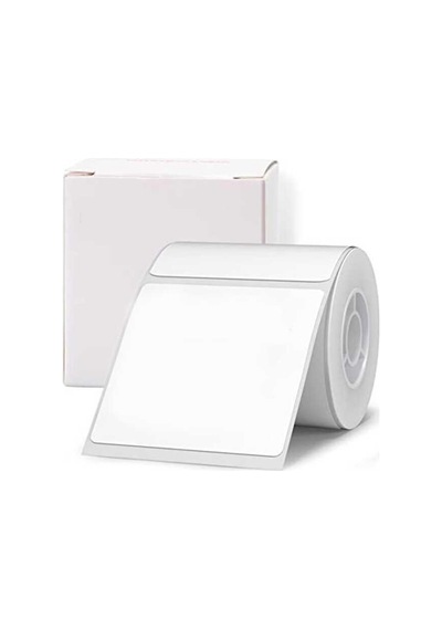 Nıımbot T50 Etiket 50mm X 50mm Tek Kolonda 1li 150 Adet Beyaz Kare B1 B21s B3s B21 Pro 1923