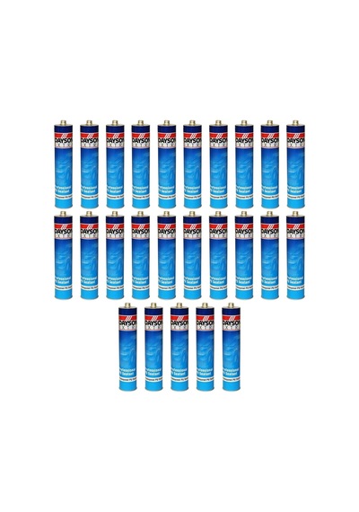 Dayson Extra Poliüratan Silikon Mastik 25 Adet 280Ml Beyaz Beyaz