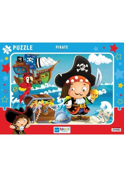 Blue Focus Pirate Korsan - Puzzle 72 Parça