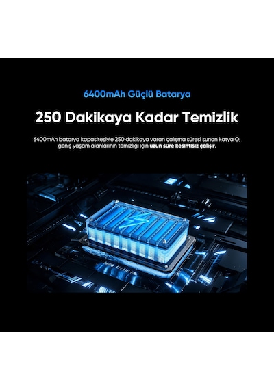 Şımart Katya O 22000PA Otomatik Mop Sistemi Ve Kıl Kesici Ana Fırça Akıllı Robot Süpürge