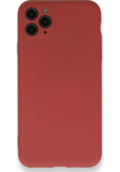 Apple Uyumlu iPhone 11 Pro Max Kılıf Lansman Plus Içi Kadife Silikon Kılıf