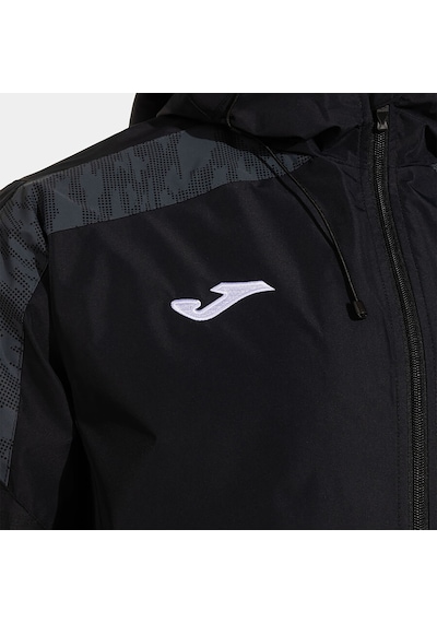 Siyah - Koyu Gri Joma Erkek Futbol Yağmurluk Champions Raincoat 104374.110