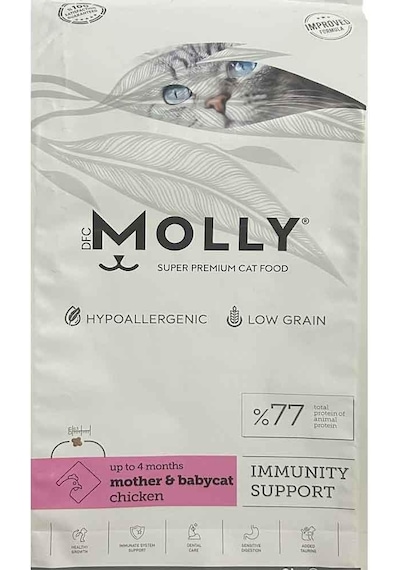Molly Mother Babycat Tavuklu Yavru Kedi Maması 15 KG
