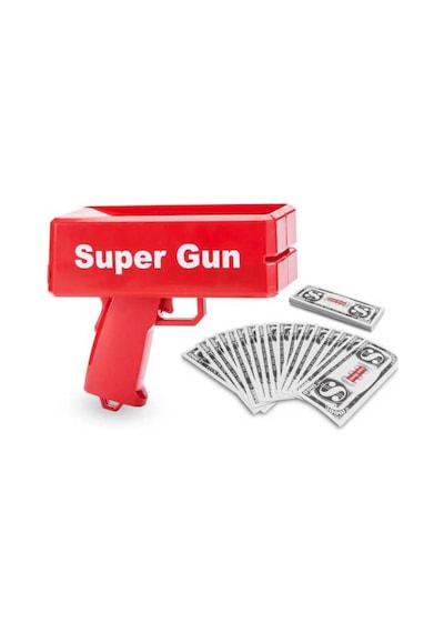 Super Money Gun - Para Dolar Saçma Para Atma Tabancası