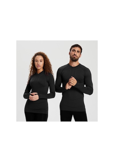 Decathlon Kıpsta Yetişkin Uzun Kollu Termal İçlik - Siyah - Keepdry 500 Siyah / Karbon Gri Decathlon Kıpsta Yetişkin Uzun Kollu Termal İçlik - Siyah - Keepdry 500 Siyah / Karbon Gri