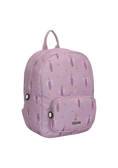 Trixie Print Mrs. Peacock Unisex Desenli Anaokul Sırt Çantası 97-144 Mor