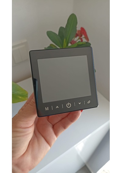 Wi-fi Akıllı Oda Termostatı Yerden Isıtma Uyumlu Tuya Smart Dokunmatik Ekran 16a Beyaz