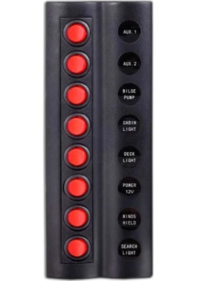 Shuıvan Bfy Switch Panel 8'li Otomatik Sigorta Paneli-1011