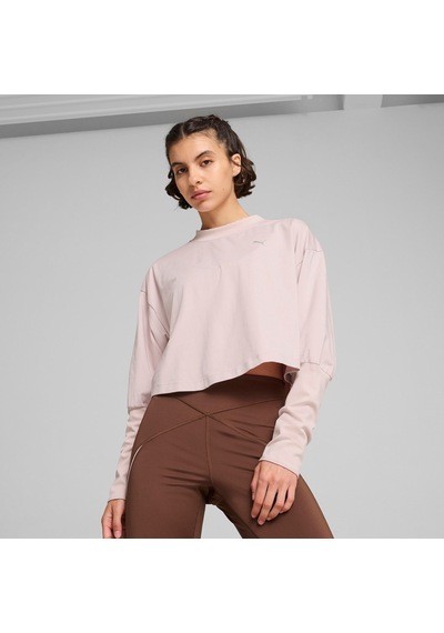 Puma Studio Cloudspun Crew Kadın Pembe Sweatshirt525688