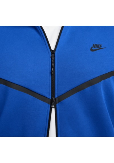 Tech Fleece Windrunner Hoodie Erkek Sweatshirt Mavi