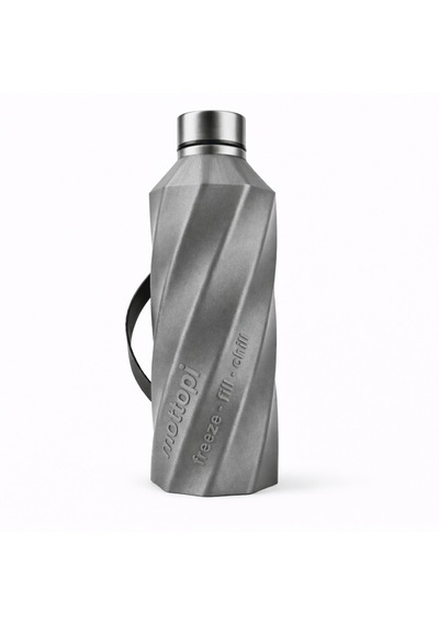 Mottopi Soğutucu Saplı Termos 1 L Cooling Bottle Dondur Doldur Soğut, Buzsuz Soğuk Su Termosu, Soğutucu Şişe, Taşınabilir Sıvı Soğutucu Gri Mottopi Soğutucu Saplı Termos 1 L Cooling Bottle Dondur Doldur Soğut, Buzsuz Soğuk Su Termosu, Soğutucu Şişe, Taşınabilir Sıvı Soğutucu Gri