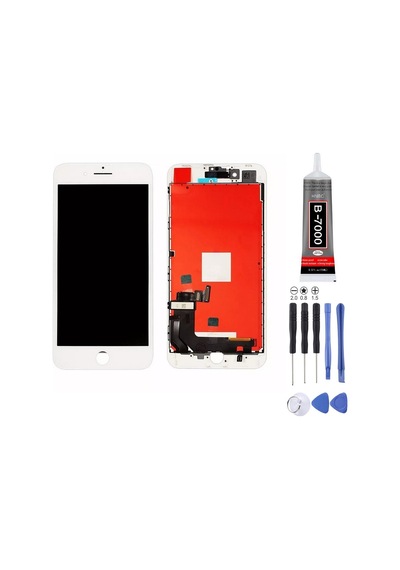 Apple Uyumlu iPhone 8 Lcd Ekran A Kalite Beyaz