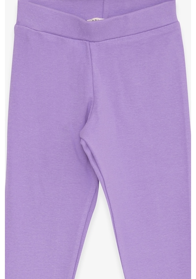 Breeze Kız Çocuk Tayt Basic 2-6 Yaş, Lila