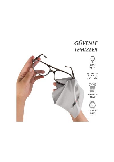 Opticleaner 13 Lü Mikrofiber Temizlik Bezi Kamera Lens, Gözlük, Telefon, Tablet, Laptop Ve Tv Ekranları İçin, Çizmez Ve İz Bırakmaz