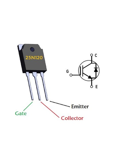 Motorobit Fga25N120 - 1200V 25A Igbt Mosfet - To247
