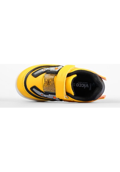 Vicco Ester Işıklı Erkek Bebek Sarı Sneaker Sarı
