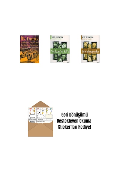 İlk Durak + Yeşilçam'ın Yol'u + Unutulmayanlar + Okuma Sticker'ları