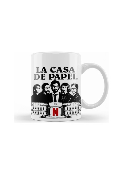 La Casa De Papel Netflix Kupa Bardak Porselen Karışık