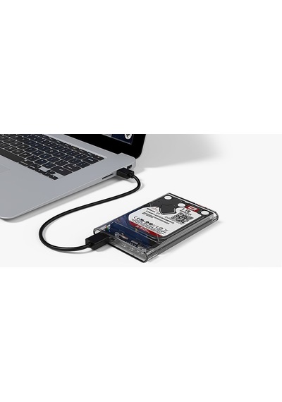 2.5 İnç Sata Usb 3.0 Harddisk Kutusu Şeffaf Orıco Sata Hdd Kutusu