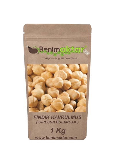 BenimAktar Kavrulmuş Fındık Giresun Bulancak 1 KG