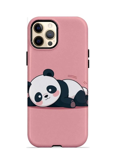Velvoria Valestra Uykucu Pandalı Apple iPhone Uyumlu 12 Pro Magsafe Koruma Kılıfı Valestra Magline - Uykucu Pandalı