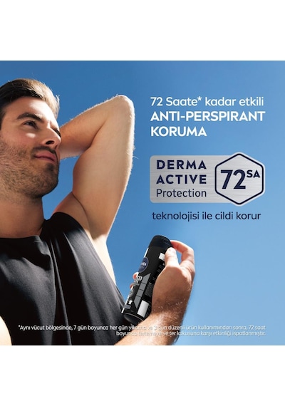Nivea Invisible Black&Whıte Power Erkek Sprey Deodorant 2 x 150 ML