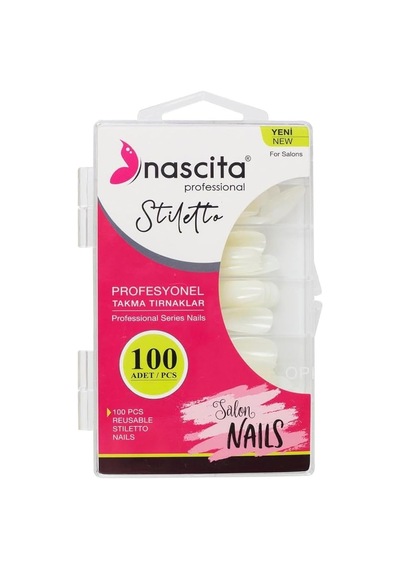 Nascita 100'lü Kutulu Stiletto Takma Tırnak - 164 Sku: Smg8690010418128
