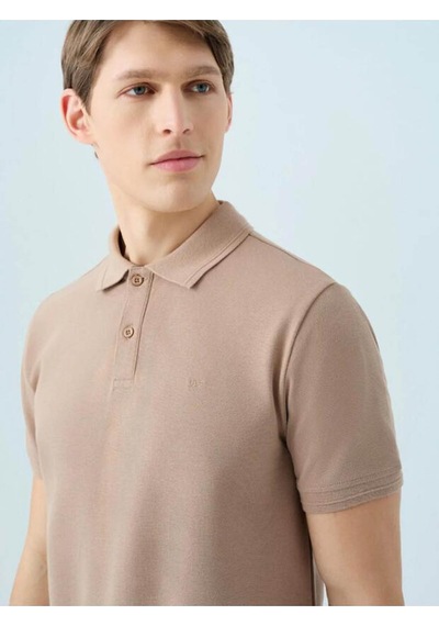 Loft Regular Fit Bej Erkek T-shirt Lf2035136