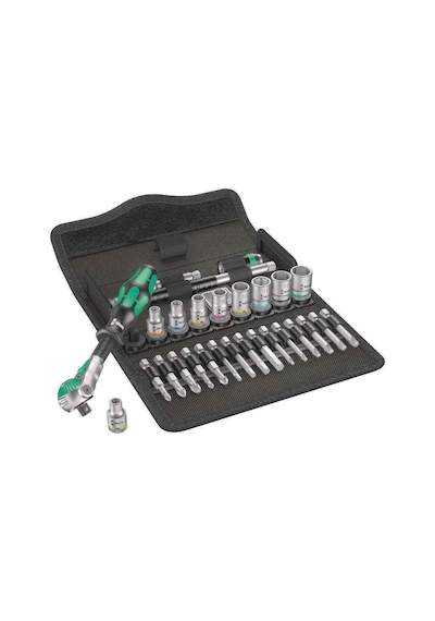 Wera 8100 Sa 6 Zyklop Cırcırlı Lokma Bits Set 1/4" 05004016001