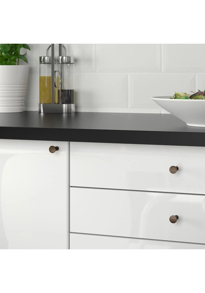 Ikea Nydala 2'li Mobilya Kulpu 16 Mm Bronz