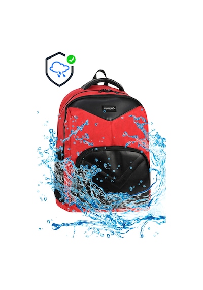 Galb Leather Gunluk Ve Okul Kullanimi Laptop Bolmeli Sirt Cantasi Kirmizi
