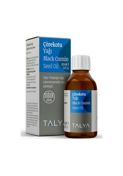 Talya Soğuk Sıkım %100 Saf ve Doğal Çörekotu Yağı 100 ML