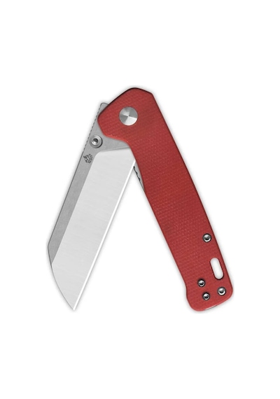 Qsp Penguin V2 Kırmızı Micarta Sap Liner Lock D2 Çelik Kamp Çakı Qs130v2-d1 Kum