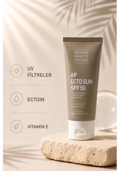 Methode Brigitte Kettner Ap Ecto Sun Spf50 50 Ml Yüksek Korumalı Yüz Güneş Kremi