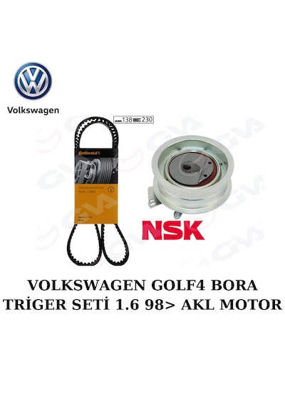 Volkswagen Golf4 Bora Triger Seti 1.6 98 Akl Motor
