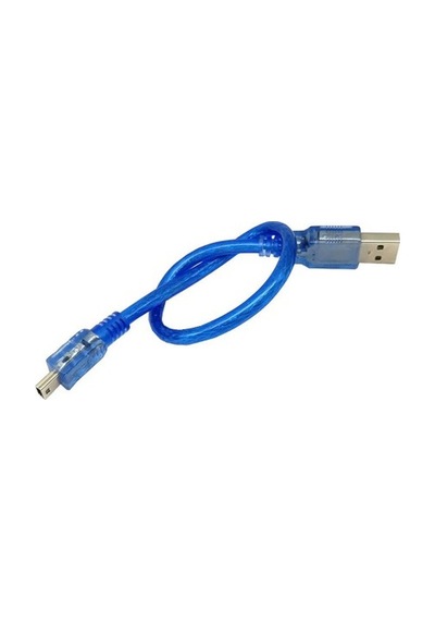 Mini Usb Kablo 30cm Usb A Mini Usb 5 Pin, Veri Ve Şarj Kablosu